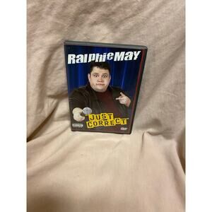 Ralphie May: Just Correct (DVD, 2004) W/ Insert